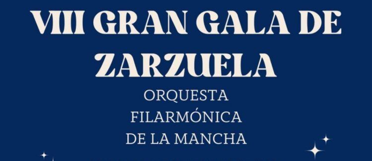 El Auditorio “Francisco Nieva” de Valdepeñas escenario de la VIII Gran Gala de la Zarzuela