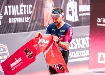 El atleta Antonio Benito en uno de los proyectos de triatlón más importantes del mundo