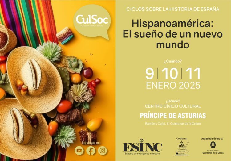 Foro Cultural y Social “CulSoc” comienza 2025 con la mirada puesta en Hispanoamérica