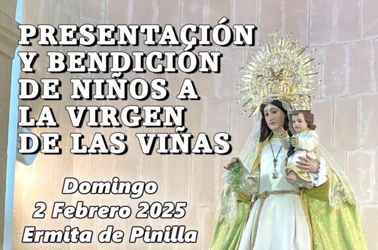 Los bebés nacidos en 2024 serán presentados ante la Virgen de las Viñas el 2 de febrero, Día de la Candelaria