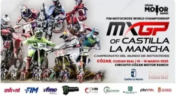 Cózar, sede del Campeonato del Mundo de Motocross, el 15 y 16 de marzo