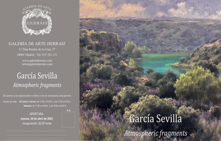 García Sevilla vuelve a la Galería Herráiz de Madrid con una selección de sus últimos tres años de trabajo