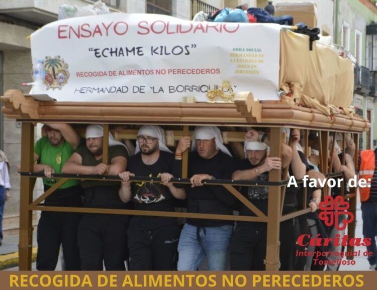 Ensayo Solidario para ayudar a los más desfavorecidos con la Hermandad de la Borriquilla de Tomelloso