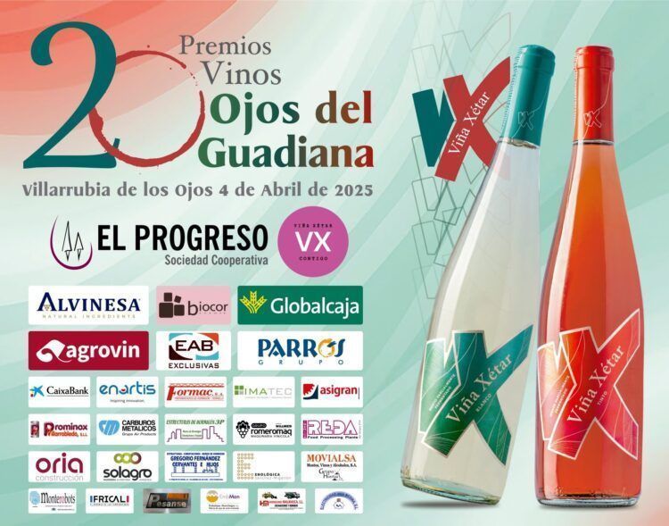 XX Premios Nacionales “Vinos Ojos del Guadiana”. Cooperativa “El Progreso” reconoce a los embajadores de los valores de nuestra tierra