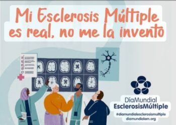 “Mi Esclerosis Múltiple es real, no me la invento” lema para visibilizar los numerosos síntomas de la enfermedad
