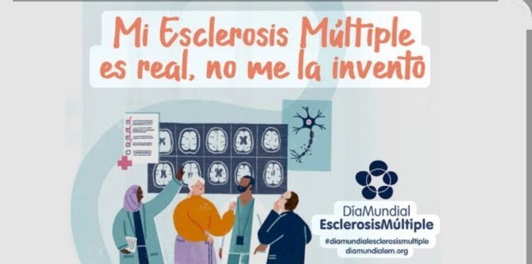 “Mi Esclerosis Múltiple es real, no me la invento” lema para visibilizar los numerosos síntomas de la enfermedad