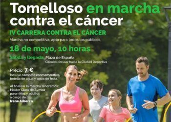 Marea verde en Tomelloso el domingo 18 de mayo con la IV Marcha contra el cáncer