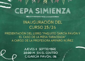 Abierto el plazo de matriculación hasta el 18 de septiembre en el Centro Público de Educación de Personas Adultas Simienza de Tomelloso