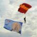 Socuéllamos recupera la exhibición de paracaidismo de la patrulla acrobática del Ejército del Aire y del Espacio
