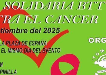 El domingo 28 de septiembre Ruta Solidaria BTT Contra el Cáncer en Tomelloso