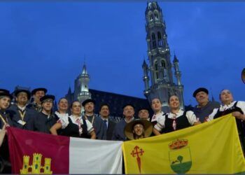 Grupo folclórico Virgen de las Viñas, de Bruselas a la Posada de los Portales en Tomelloso