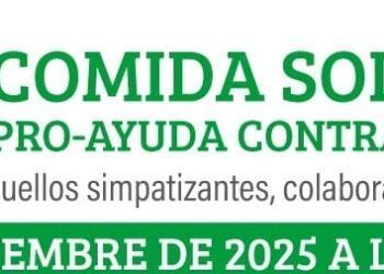 La AECC de Valdepeñas celebra este domingo su XXVI Comida Solidaria