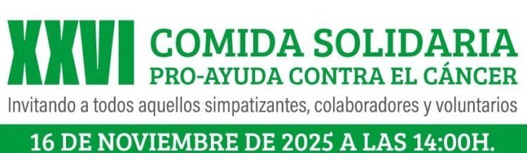 La AECC de Valdepeñas celebra este domingo su XXVI Comida Solidaria