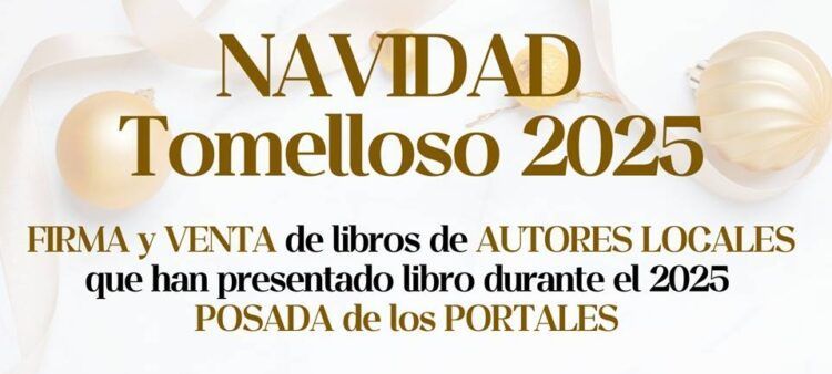 La Posada de los Portales acoge la firma de libros con autores de Tomelloso desde este miércoles 17 de diciembre