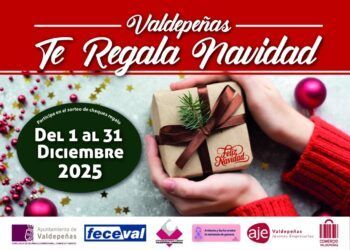 “Valdepeñas te regala Navidad” un incentivo para el comercio local con medio centenar de negocios participantes