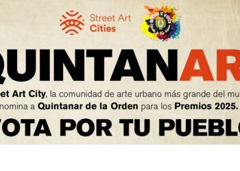 Vota por Quintanar de la Orden como mejor ciudad del Arte Urbano de 2025
