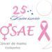 Rosae cumple 25 años de apoyo y acompañamiento a los pacientes con cáncer de mama