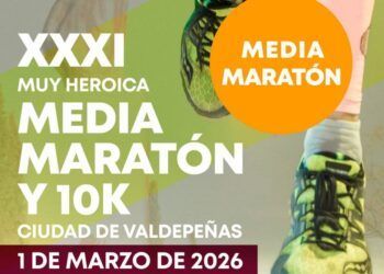 La XXXI Muy Heroica Media Maratón convertirá a Valdepeñas en capital del atletismo regional