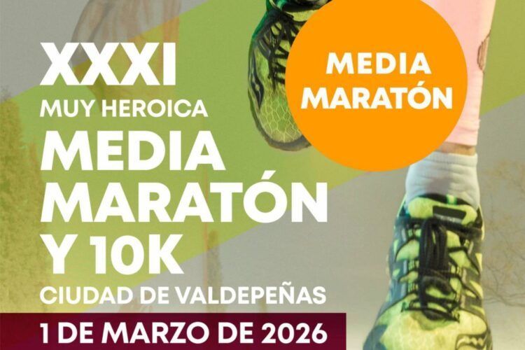 La XXXI Muy Heroica Media Maratón convertirá a Valdepeñas en capital del atletismo regional