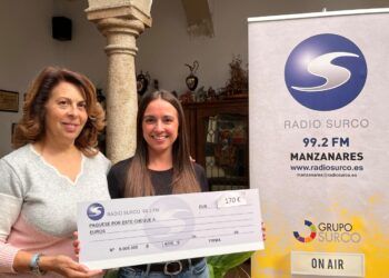 “Adelante Nuestras Empresas”, en Las Mañanas de Manzanares, entrega su premio de170 euros