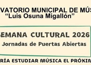Semana Cultural y Puertas Abiertas del 23 al 24 de marzo en el Conservatorio Municipal de Música de Tomelloso