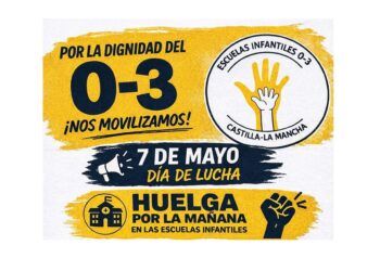 Las educadoras de infantil reivindican sus derechos bajo el lema “Por la dignidad del 0-3 ¡Nos Movilizamos!”