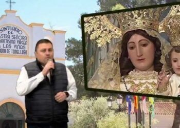 Chemi “El Choileja” sorprende esta Romería con su sevillana a la Virgen de las Viñas, patrona de Tomelloso