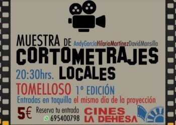 Tomelloso estrena su I Muestra de cortometrajes locales este viernes 17 de abril