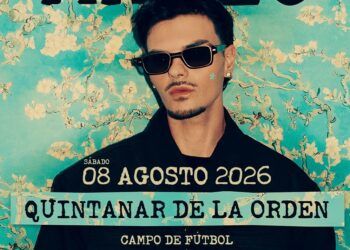 Abraham Mateo actuará en Quintanar de la Orden en la Feria y Fiestas 2026