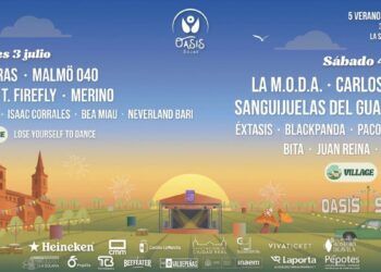 La quinta edición del Oasis Sound en La Solana consolida su propuesta con el anuncio del cartel por días