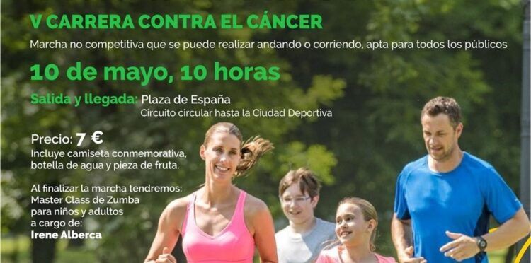 La AECC de Tomelloso celebrará el 10 de mayo su V Carrera contra el Cáncer para dar visibilidad a la Asociación