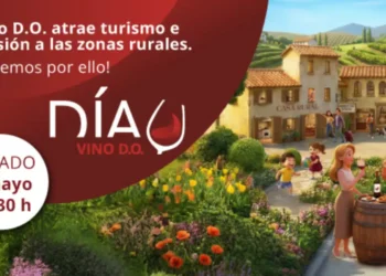 El sabado 9 de mayo brindis colectivo a las 13:30 horas en toda Epaña. DO La Mancha lo hará en Madridejos por el Día Vino DO 2026