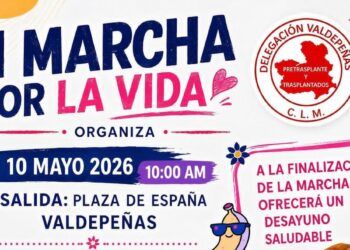 Valdepeñas acogerá la II Marcha por la Vida para fomentar la donación de órganos