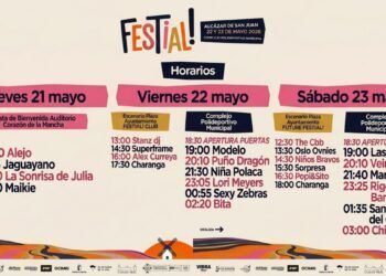 FESTIAL! 2026 concreta su programación por días: Lori Meyers y Rigoberta Bandini liderarán las jornadas principales