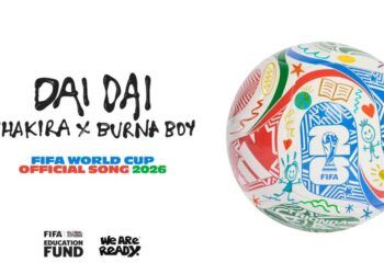 Shakira y Burna Boy pondrán el ritmo inaugural al Mundial de Fútbol Masculino en el Estadio Azteca