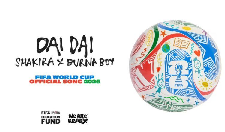 Shakira y Burna Boy pondrán el ritmo inaugural al Mundial de Fútbol Masculino en el Estadio Azteca