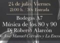 Nueva jornada de Las Notas del Vino en Valdepeñas, con vinos de Jose Manuel Corrales y La Encomienda