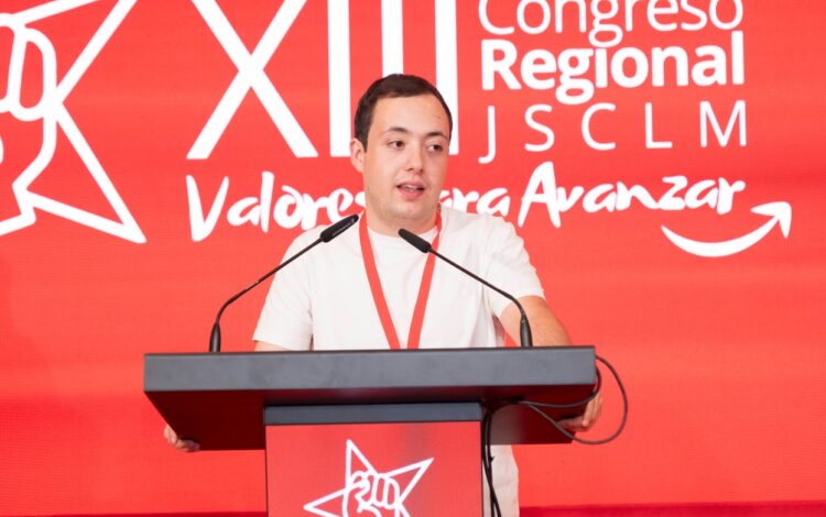 El valdepeñero Lázaro Ortega, nuevo secretario general de las Juventudes Socialistas de Castilla-La Mancha