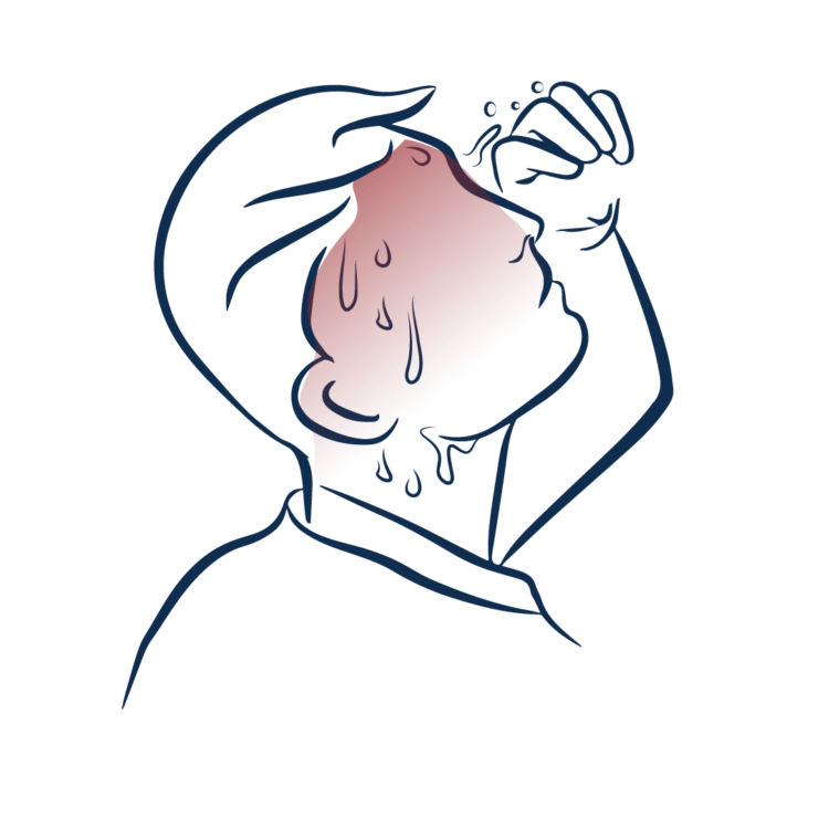 COFCR: que es la hiperhidrosis, sintomas y tratamiento