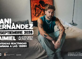 Se reanuda la venta de entradas para el concierto de Dani Fernández en Daimiel