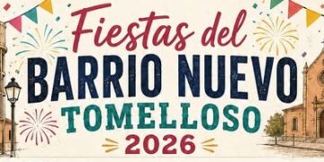 Las Fiestas de Barrio Nuevo Tomelloso se celebran del 24 al 26 de julio