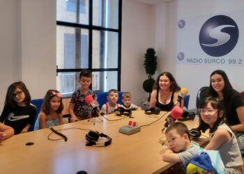 Los pequeños de la Ludoteca Centro Mundo Mágico de Manzanares conquistan Radio Surco