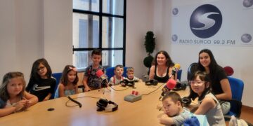 Los pequeños de la Ludoteca Centro Mundo Mágico de Manzanares conquistan Radio Surco