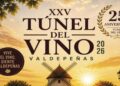 Valdepeñas celebra el 25 aniversario del Túnel del Vino, seña de identidad de las Fiestas de la Vendimia y el Vino