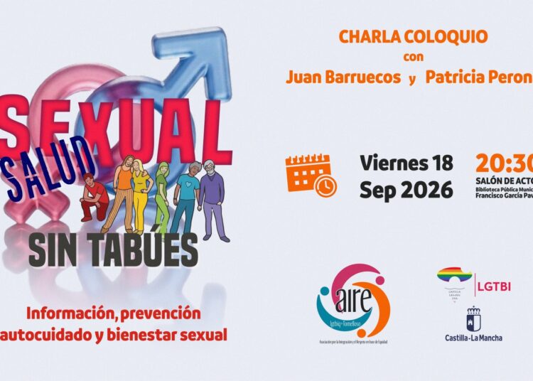 Salud Sexual sin Tabúes: la Casa de Cultura de Tomelloso acoge una jornada que nos ayudará a vivir el sexo de manera segura