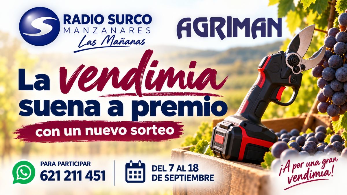 La vendimia suena a premio en Radio Surco con un nuevo sorteo