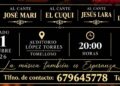 Gala de Cante a beneficio de la Hermandad Jesús del Perdón de Tomelloso