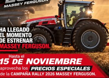 El Rally Massey Ferguson 2026 llega a Centro Tractor con precios especiales hasta el 15 de noviembre