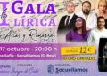 El actor y cantante Juanma Cifuentes, gran novedad de la VI Gala Lírica de Socuéllamos