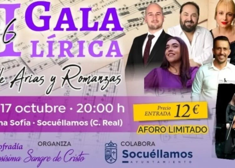 El actor y cantante Juanma Cifuentes, gran novedad de la VI Gala Lírica de Socuéllamos